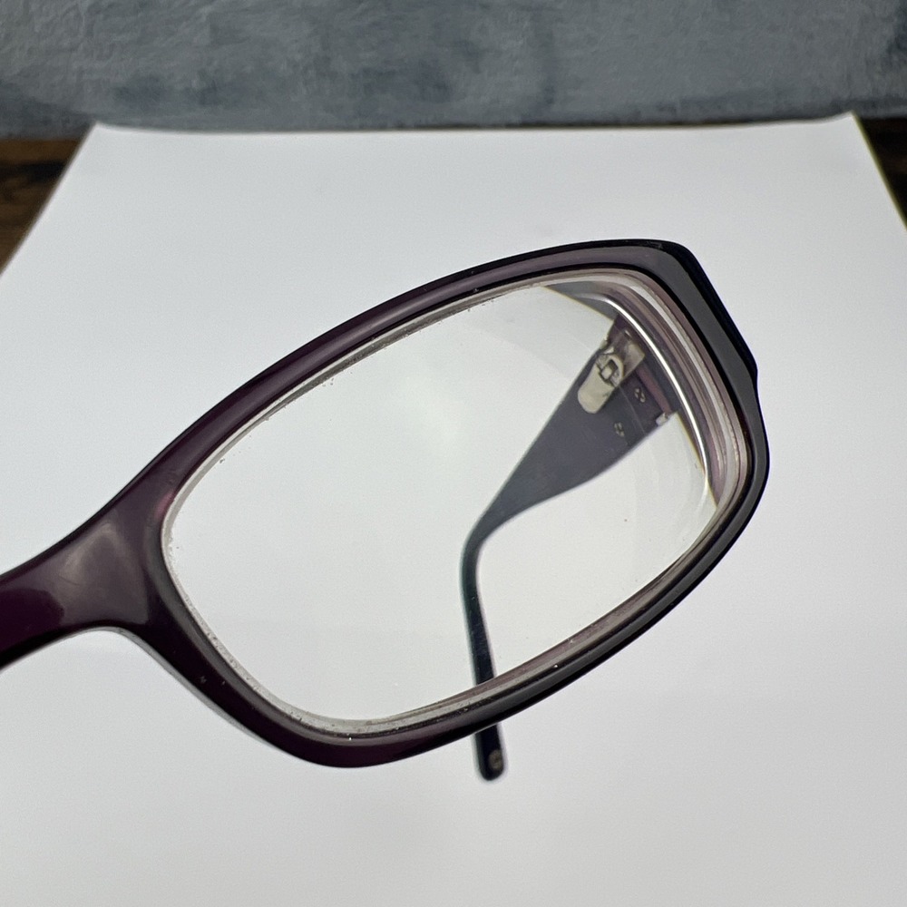 Coach Bernice 844 Purple Eyeglasses Womens Full Rim  51-18-130 Frames Only - Picture 13 of 13
